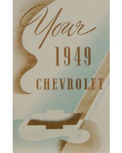 Chevy Owner's Manual, Passenger Car, 1949