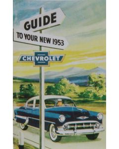 Chevy Owner's Manual, Passenger Car, 1953