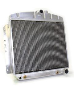 Chevy Aluminum Radiator, Automatic Transmission, Top CenterOutlet, Griffin, 1949-1954
