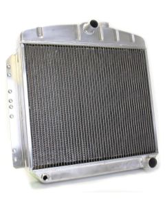 Chevy Aluminum Radiator, Manual Transmission, Top Center Outlet, Griffin, 1949-1954