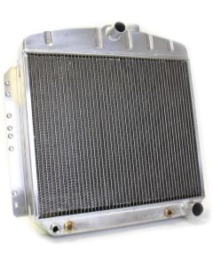 Chevy Aluminum Radiator, Automatic Transmission, Top CenterOutlet, Griffin Pro Series, 1949-1954