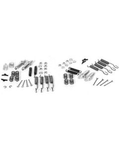 Chevy Brake Hardware Kit, Front And Rear, 1951-1954
