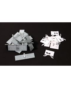 Chevy Clips, Beltline Molding, Stainless Steel, 2-Door RearQuarter Window, 1949-1954