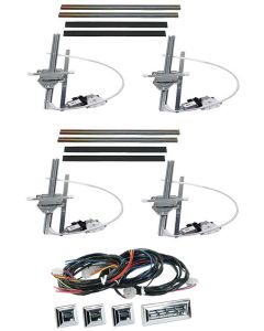 Chevy Power Window Kit, 2 Or 4-Door, 4-Window, 1949-1954