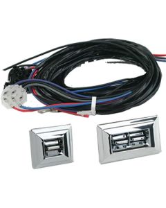 Chevy Power Window Switches With Wiring, 2 Or 4-Door, 2-Windows, 1949-1954