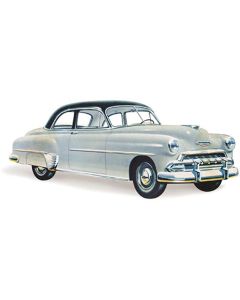 Chevy Vent Glass, Clear, Business And Sport Coupe, Styleline 2 & 4-Door Sedan And Station Wagon, 1949-1952