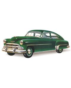Chevy Vent Glass, Clear, Fleetline 2 & 4-Door Sedan, 1949-1952