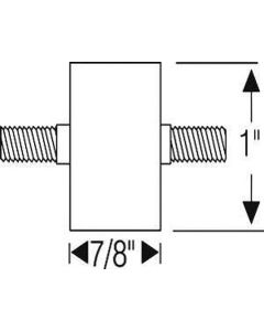 Chevy Rubber Cushion/Pad, Convertible Top Pump Mounting, 1949-1950