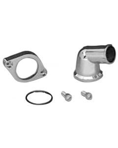 Nova Chrome Thermostat Housing, 15 degree Swivel, 1967-86