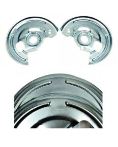 Nova Front Four- Piston Disc Brake Backing Plate, Show Correct, 1967-68