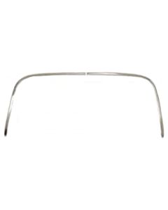 Nova Pinchweld Moldings, Rear, Convertible Top, 1967-69