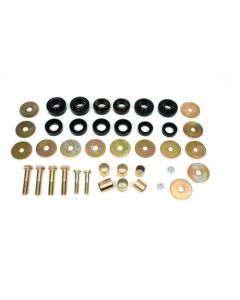 Nova Subframe & Rad Mount Bshg, Poly, Blk 1967-81