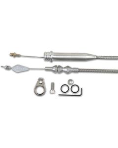  Kick down Cable Kit, Automatic Transmission, TurboHydra-Matic 700R4, Tuned Port Fuel Injection, Hi-Tech, Lokar