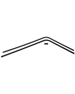 Nova Rear Window Trim, Sedan, 1965