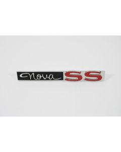 Nova SS Trunk Emblem, Show Quality 1963-1964