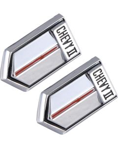 Nova Door Panel Emblems, Show Quality 1966-1967