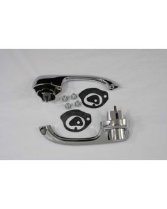 Nova Door Handles, Four Door, Front, 1968-1975