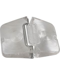 Nova Taillight Lens Set, Clear, 1962-1964
