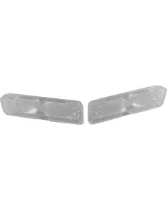 Chevy II Parking Light Lenses, Clear, 1966-1967