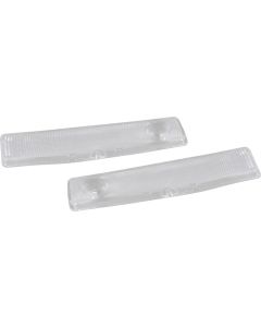 Nova Parking Light Lenses, Clear, 1962