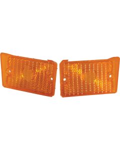 Nova Parking Light Lenses, Amber, 1971-1972