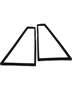 Nova Weatherstrip Set, Rear Door, Stationary Vent Window, 4-Door Station Wagon, 1962-1967