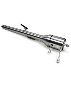 1967 Chevy Nova Ididit Tilt Steering Column, Floor Shift, Paintable Steel