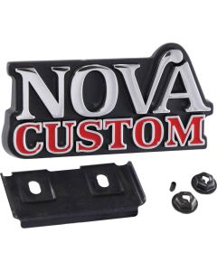 Nova Grille Emblem, Nova Custom, Show Quality 1975