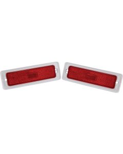 1970-1974 Chevy Nova Side Marker Lens, Rear, Red