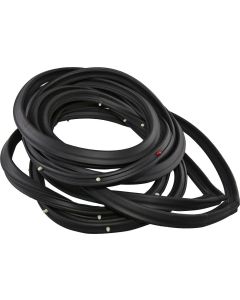 Nova Door Weatherstrip, Rear, 4-Door, Sedan, 1962-1967