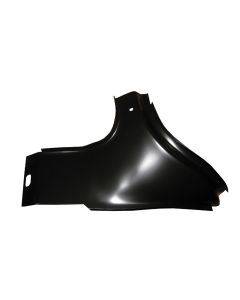 Nova Trunk Weatherstrip Gutter, Bottom Corner, Left Side, 1970