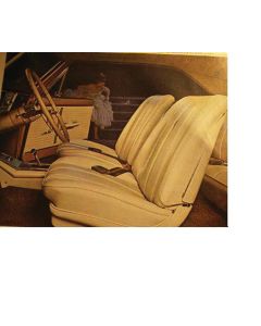 Nova, Chevy II, SS, Front Bucket Seat Covers, Vinyl, 1966
