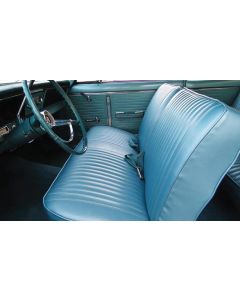 Nova, Chevy II, Non SS, Front Split Bench Seat Covers, Vinyl, 1966