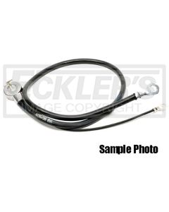 Nova Battery Cable, Negative, 6 Cylinder, With HD Battery, 1968-1969