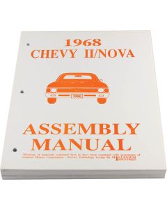 Nova Factory Assembly Manual, 1968
