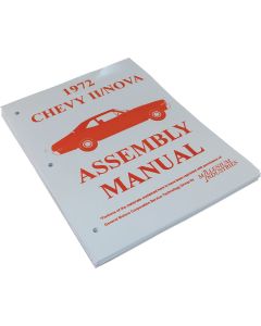 Nova Factory Assembly Manual, 1972