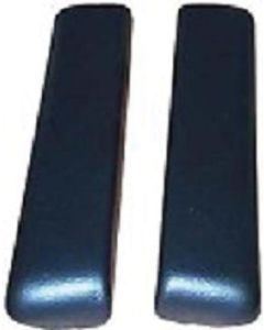 Chevy II Nova Rear Armrest Pads, 2-Door Hardtop, 1965-1967