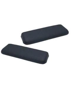 Chevy II Nova Rear Armrest Pads, 2-Door & 4-Door Hardtop, Sedan, & Wagon, 1962-1964