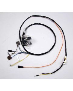 Nova Engine Wiring Harness, V8, With Factory Gauges, 1969
