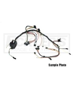 Nova Dash Harness, Console Shift, Manual Transmission, WithConsole Gauges,1970