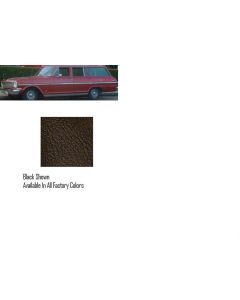 Chevy II - Nova Wagon Seat Covers, Rear, 1962-1964