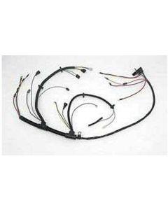 Nova Engine Wiring Harness, V8, With Warning Lights, 1973