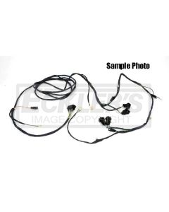 Nova Rear Body Lighting Wiring Harness, For Cars With UnderDash Lights, 1970-1972