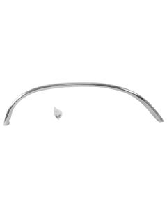 Nova Molding, Wheel Opening, Rear, Left, 1962-1965