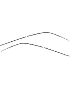 1966-1967 Chevy Nova Coupe Molding Set, Roof Drip Rail