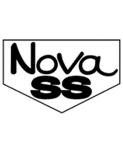 Legendary Auto Interiors Nova Rubber Floor Mats, With BlockNova And Block "SS", 1968