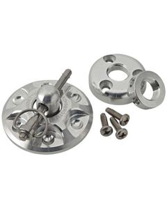 Nova Hood Pin Kit, Round Style, Long Pin, 1966-1974