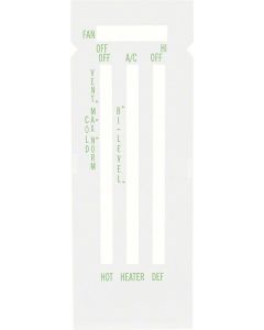 Nova Lens, Heater, With AC, 1969-1974