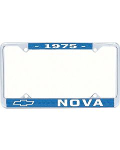 Nova License Frame, 1975