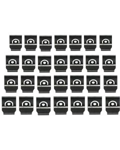 1962-1965 Chevy Nova Coupe Molding Clip Set, Rear Window